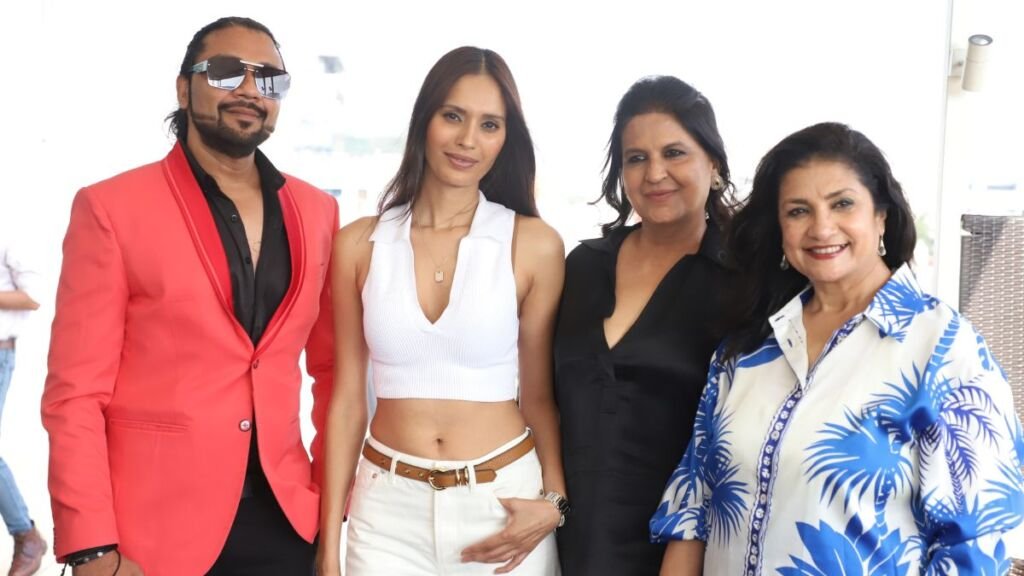 Press Conference for Global Model Icon hosted by internationally renowned Show Director Liza Varma at MSC Cruise Office, Mumbai