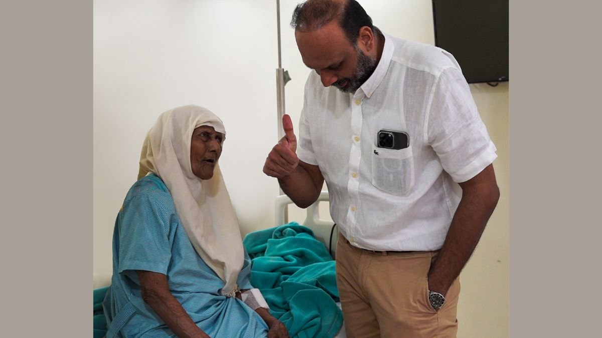 Apollo Adlux Hospital Makes History with Hip Fracture Surgery on India’s Oldest Resident