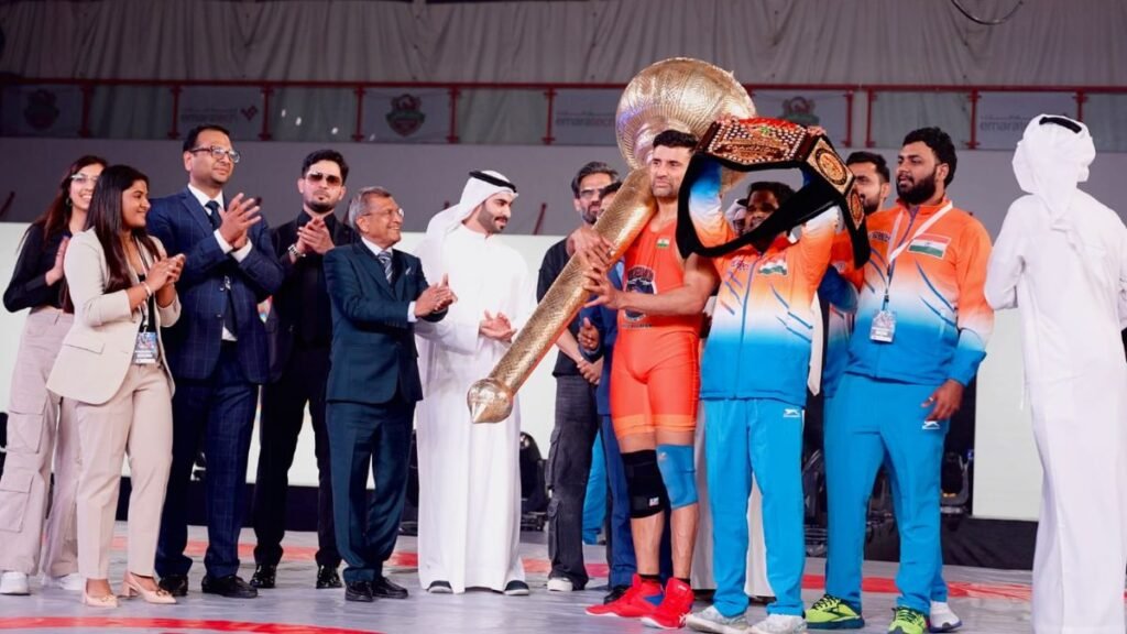 India's Pride Sangram Singh beats Pakistan's Mohammad Saeed in International Pro Wrestling Championship in Dubai; admits listening to his inner voice paid off - PNN Digital